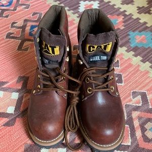 Steel Toe Caterpillar Women’s work boots 7